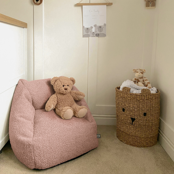 rucomfy Indoor Kids Bean Bag Chair - Snug Snuggle Seat
