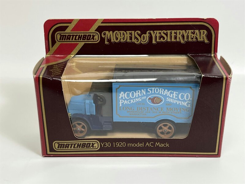 MCSlots Model AC Mack 1920 Acorn Storage Company Models of Yesteryear Matchbox Y30D S6