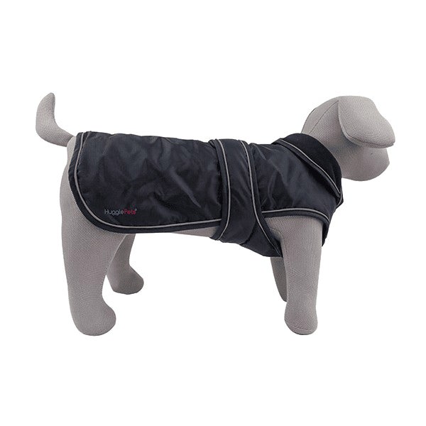 HugglePets Arctic Armour Dog Coat - Black