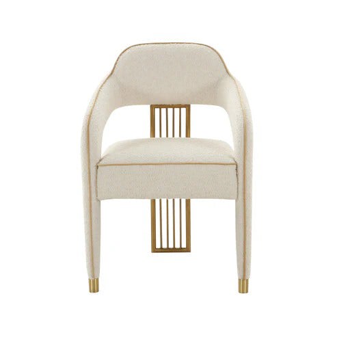 Furniture Edit Corralis Cream Boucle Dining Chair