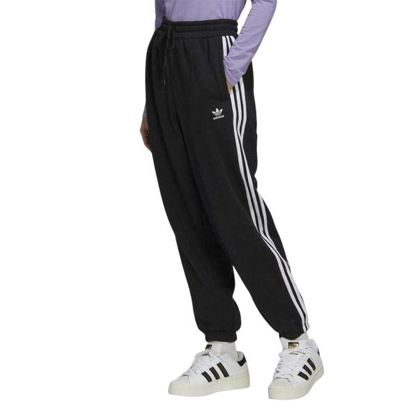 Adidas Womens/Ladies Originals Relaxed Fit Jogging Bottoms - Black Print - 