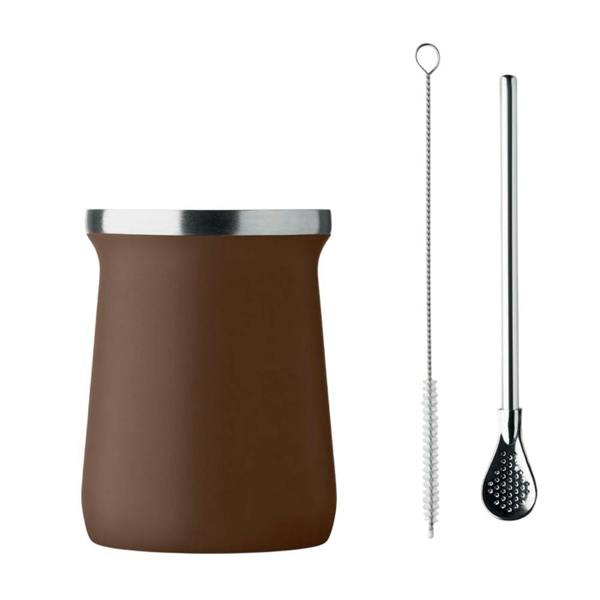 MidOcean Miyerba Matte 240ml Tea Cup - Brown - 