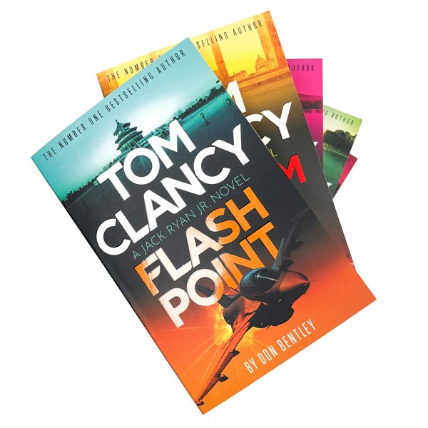 Tom Clancy Flash Point, The Sum of All Fears, Debt of Honor, Executive Orders, The Bear & The Dragon