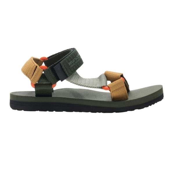 Regatta Childrens/Kids Vendeavour Sandals - Dark Khaki/Wood Brown - 