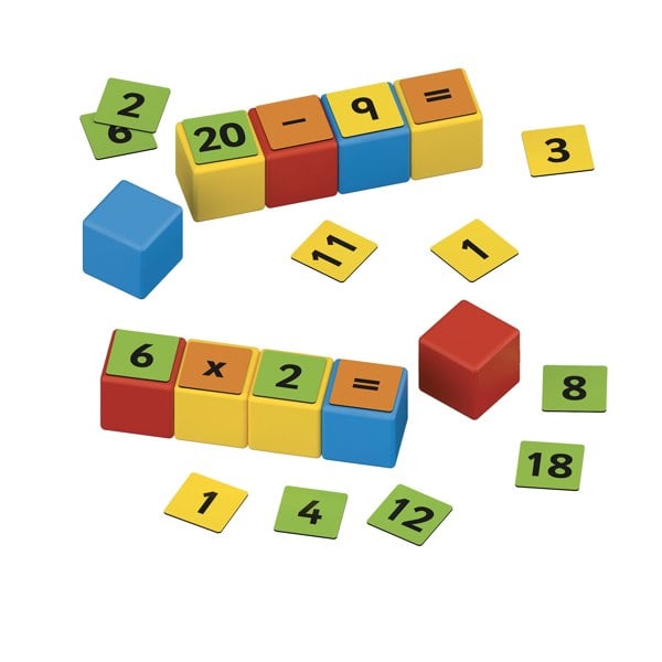 Geomag Magicube  Magnetic Shapes Maths Builder - 55 Pieces