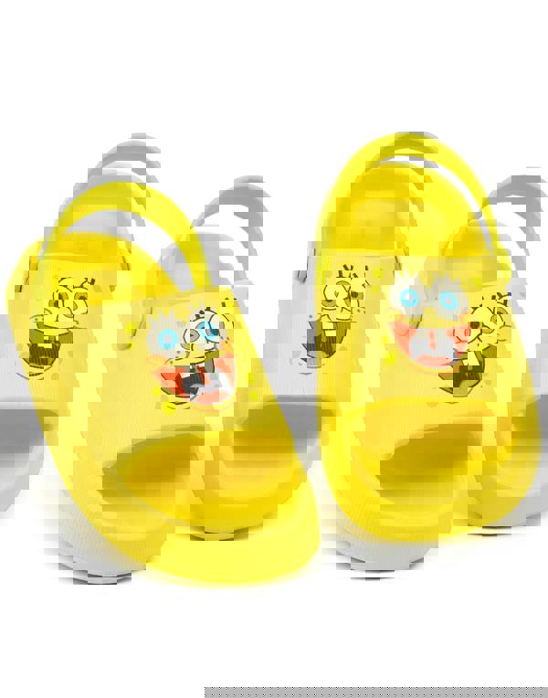 SpongeBob SquarePants Unisex Kids Yellow Sliders