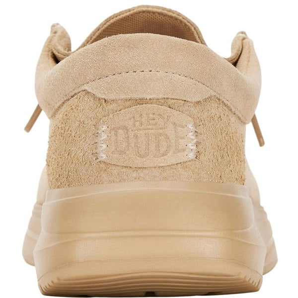 HEYDUDE Wally X Suede Shoes - Tan