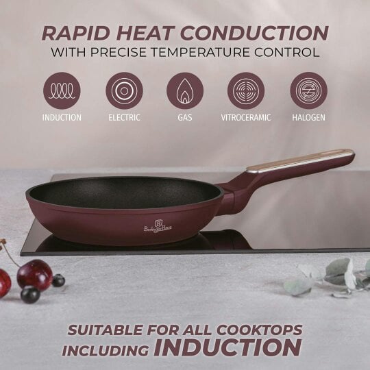 Berlinger Haus 3 Pcs Frypan Set Leonardo Nordic | Berlinger Haus BH8303