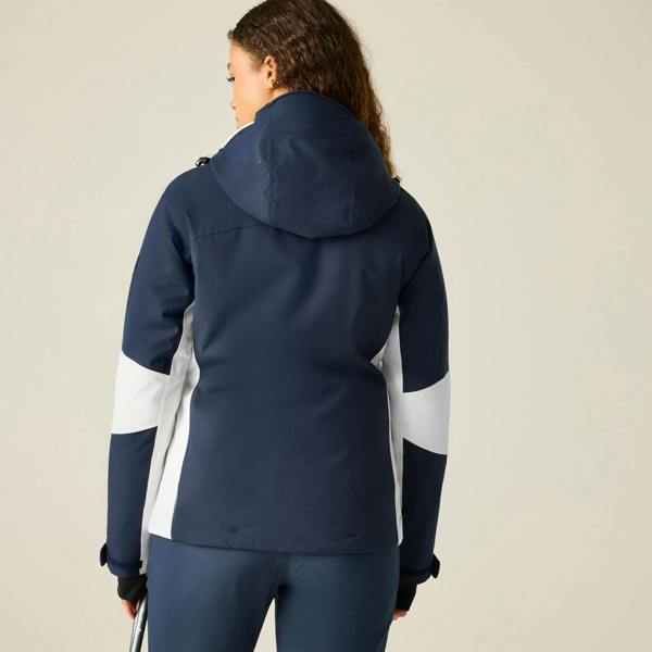 Dare 2B Womens/Ladies Lumi Stretch Ski Jacket - Navy/Egret - 