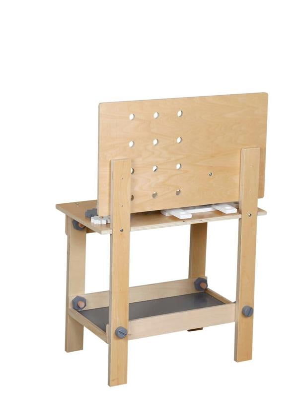 HYGRAD BUILT TO SURVIVE HYGRAD® Kids Work Bench & Tools Play Set Wooden Sturdy Pretend Play Builder, Plumber Work Station Set With Tools