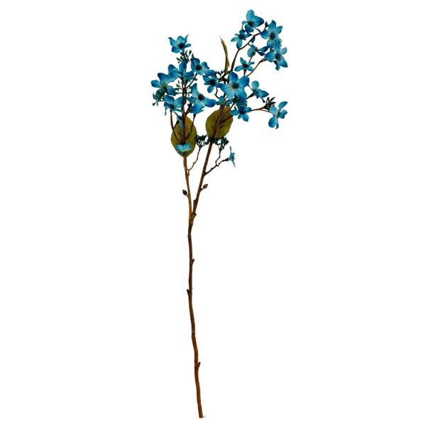 Wyld Haus Set of 3 Artificial Flowers Blue Vernicia Fordii Sprays