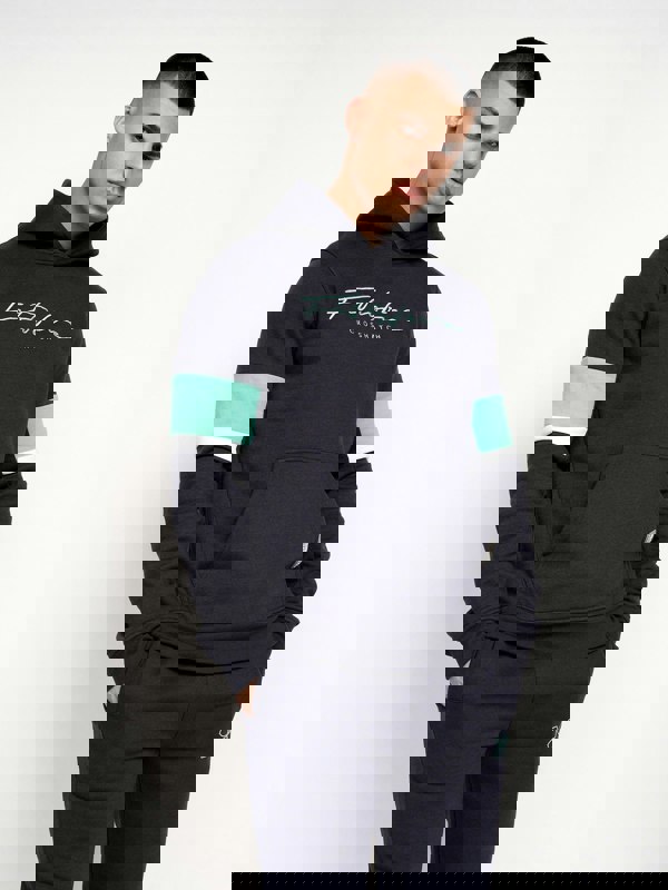 Crosshatch Blastout Hoodie Navy