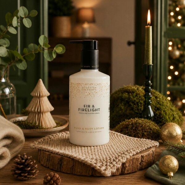 Scottish Fine Soaps Scottish Fine Soaps Fire & Firelight Hand Care Set 2X300ml Pump Bottles Duo
