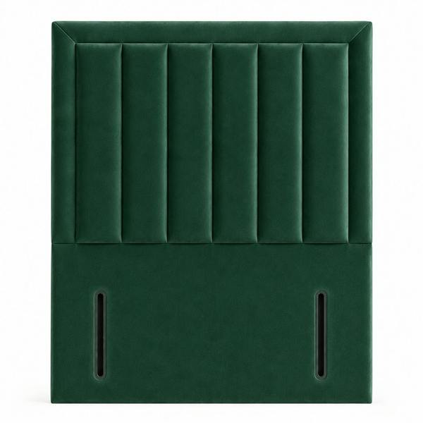 Great British Beds Stylo Headboard - Green Plush
