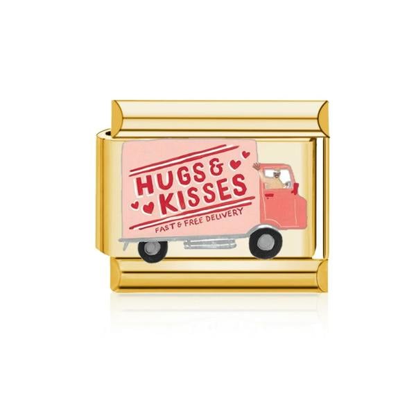 Serafina Hugs and Kisses Delivery | Italian Style Bracelet Charm