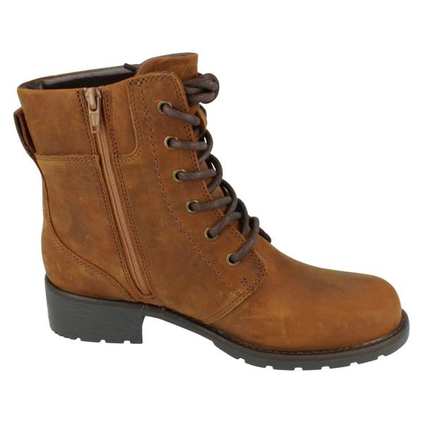 Clarks Ladies Clarks Ankle Boots Orinoco Spice