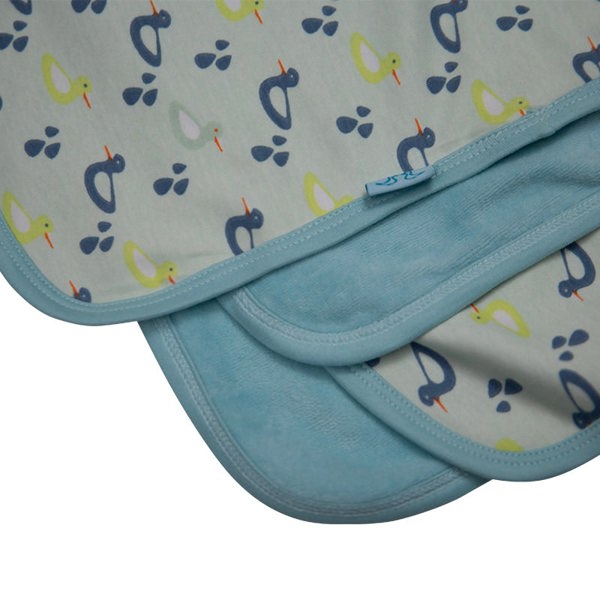 Luca and Rosa Baby blanket boys duck print