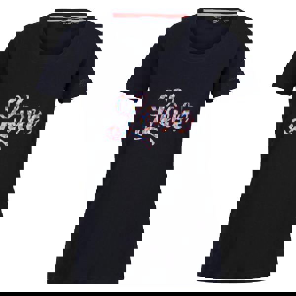 Regatta Womens/Ladies Filandra VIII Text T-Shirt - Navy