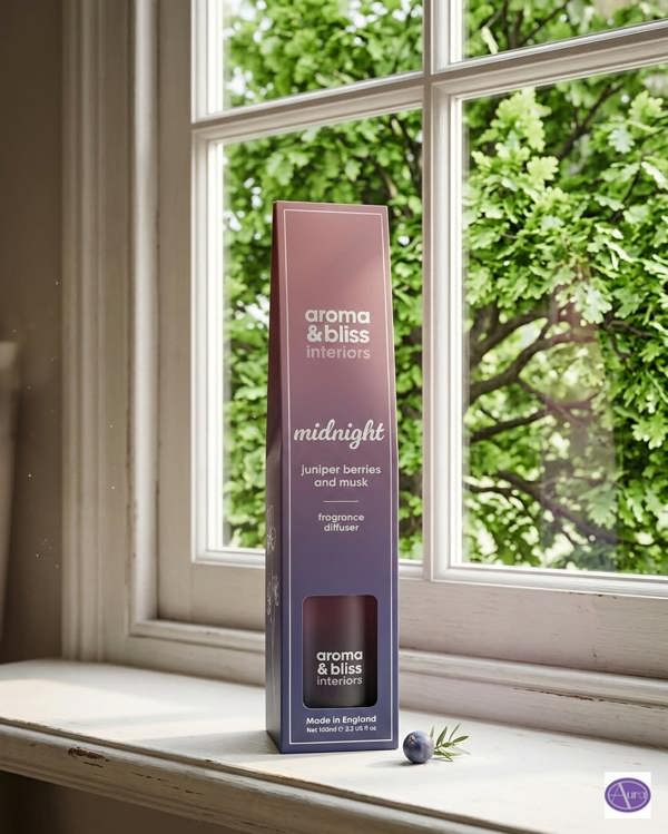 Pecksniff's Midnight Juniper Berries & Musk Fragrance Diffuser 100ml