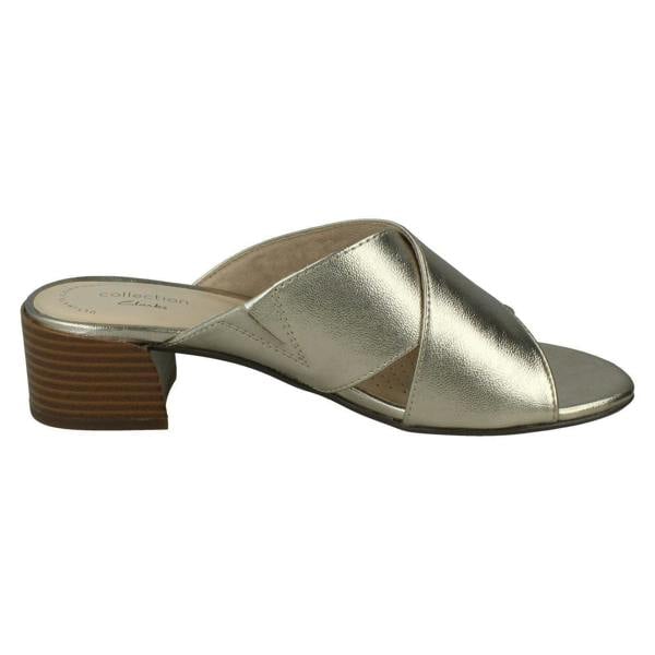Clarks Ladies Clarks Casual Backless Sandals Caroleigh Erin