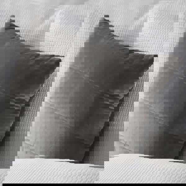 Belledorm Verona Filled Cushion - Charcoal - 