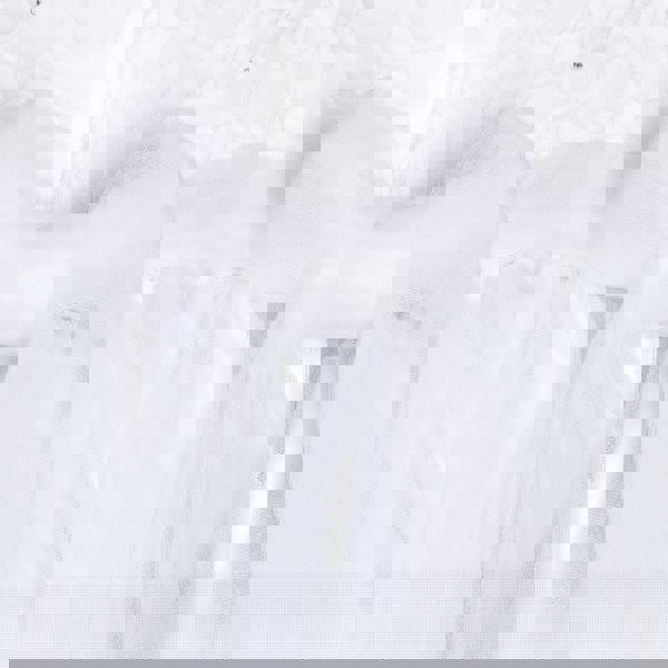 Close up detail of tulle bow