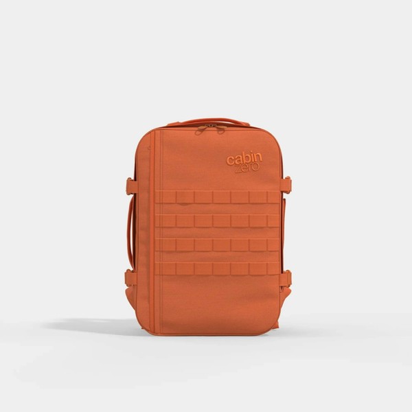 CabinZero Military Backpack 28L, Underseat-Approved Carry On, Durable 1000D Nylon - Maple Leaf