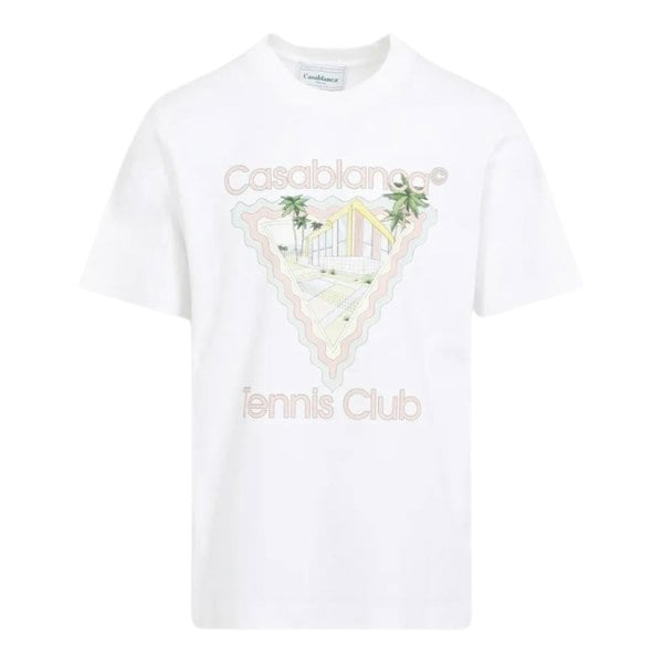 CASABLANCA MAISON DE REVE WHITE T-SHIRT S