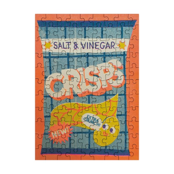 Happily Puzzles Salt and Vinegar - 99 Piece Mini Jigsaw Puzzle