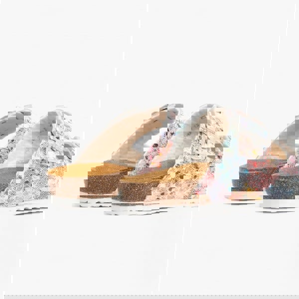 Rieker V8083-90 Womens Sandals - Floral/Multi