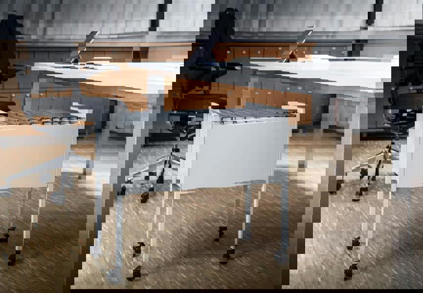 Durable ECO Universal Suspension File Trolley | for 80 A4 Folders | Grey