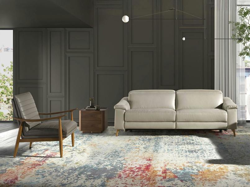 Angel Cerdá Dark Grey Leather Armchair 5130