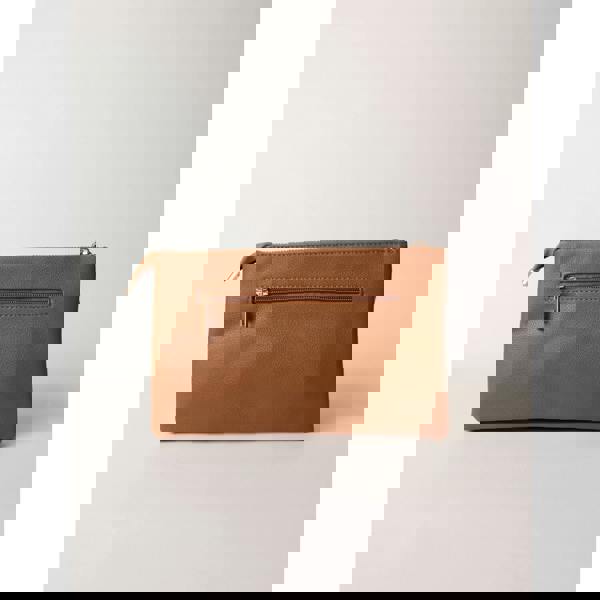 Blue Vanilla Clutch With Detachable Strap