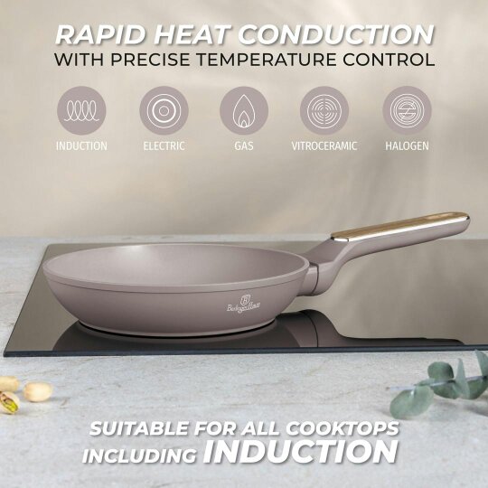 Berlinger Haus 3 Pcs Frypan Set  Berlinger Haus BH8341 | Taupe Nordic