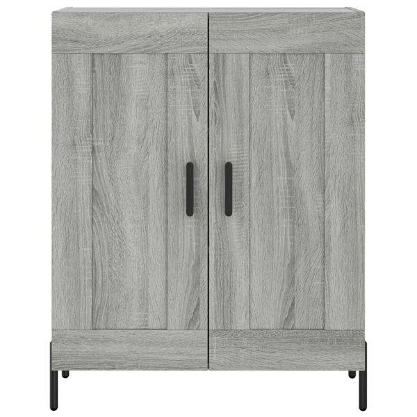 Berkfield Highboard Grey Sonoma 69.5x34x180 cm Engineered Wood