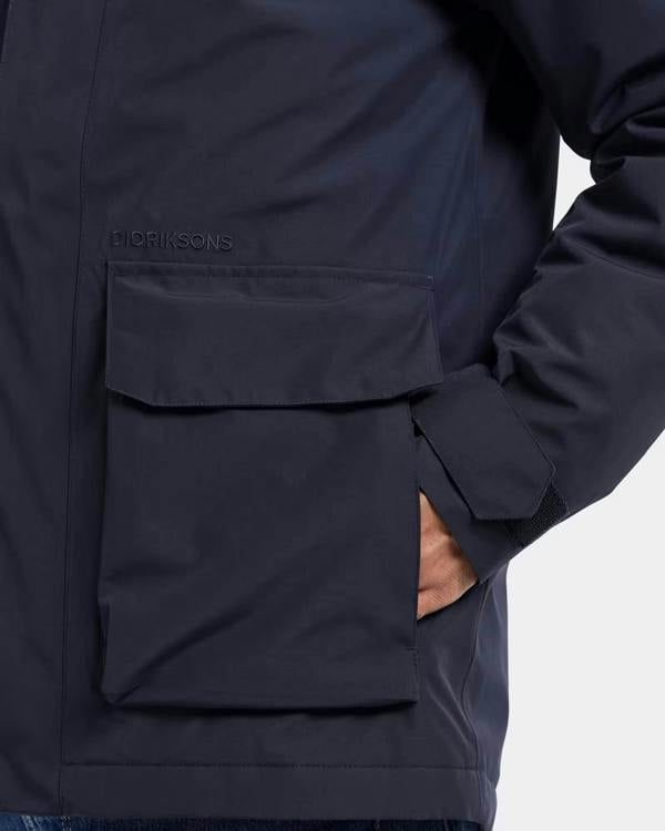 Didriksons Unisex Liam Jacket 2 - Dark Night Blue 999