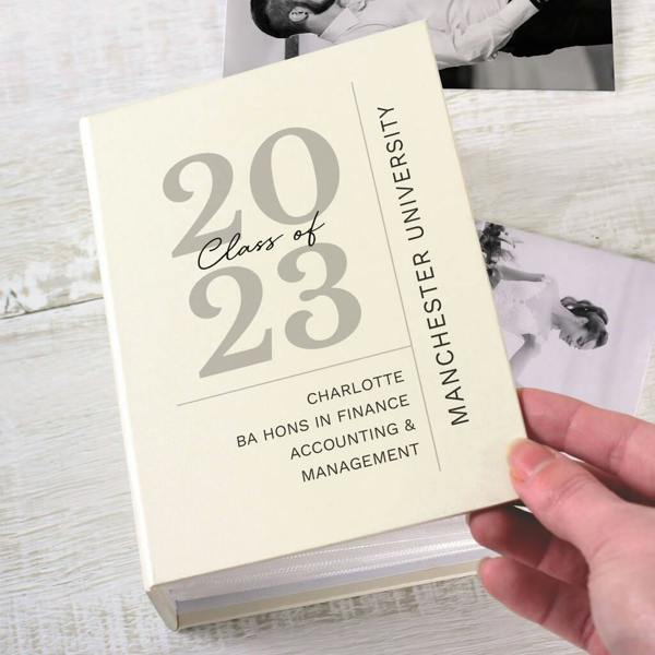 Personalised 'Class Of' Graduation Photo Album - alternative angle