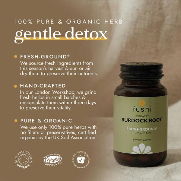 Fushi Wellbeing Organic Burdock Root