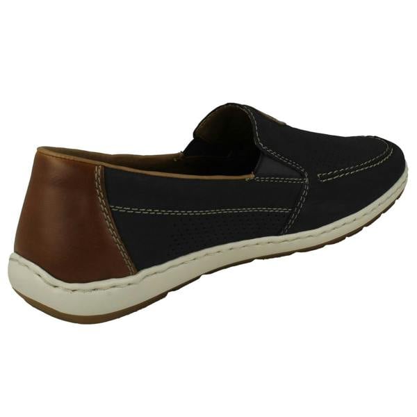 Rieker Mens Rieker Cut Out Detailed Summer Slip On Shoes 08866