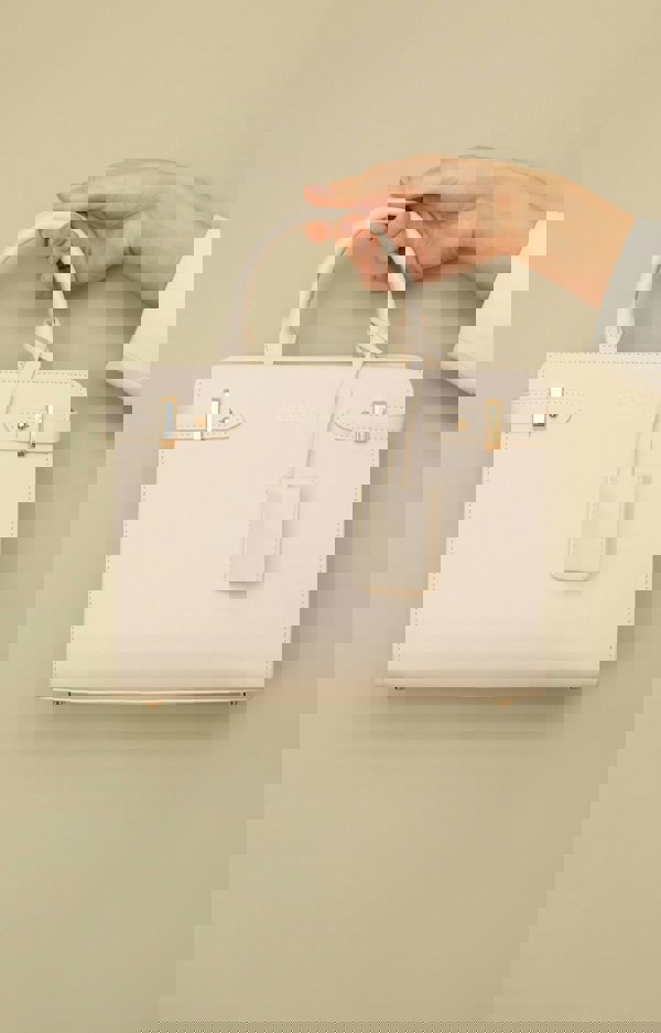 Alie Street London Derby Handbag (Nude Blush)