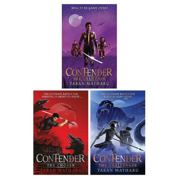 Hodder Taran Matharu Contender Series 3 Books Collection Set