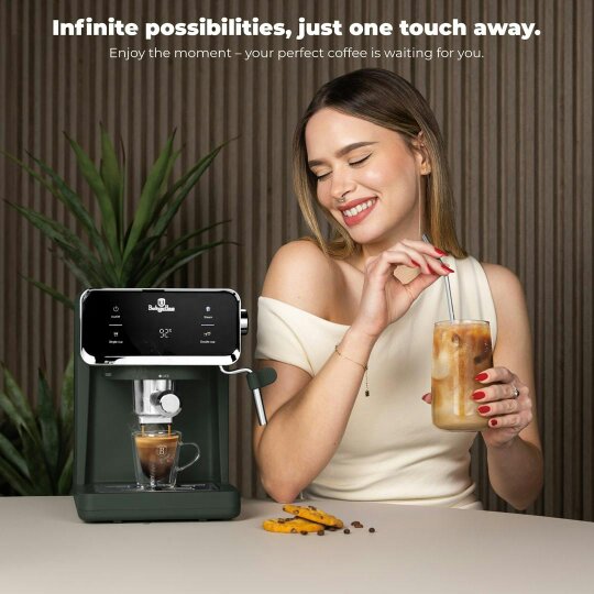 Berlinger Haus Digital Espresso Coffee Maker, 3 in 1 BH9850