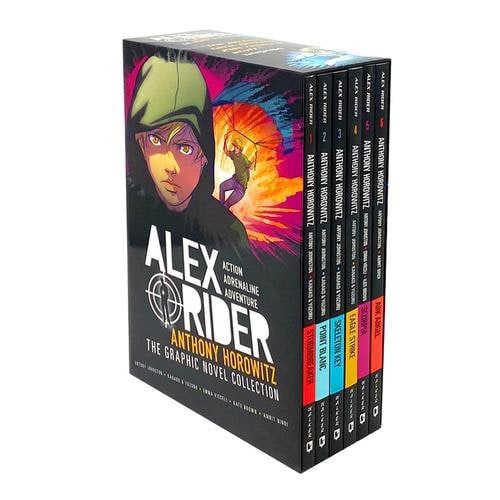 Walker Books Alex Rider Collection 6 Graphics Books Set By Anthony Horowitz