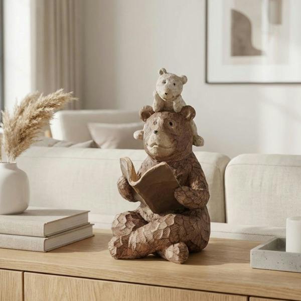 Garden Greatness Bear Bedtime Story Ornament