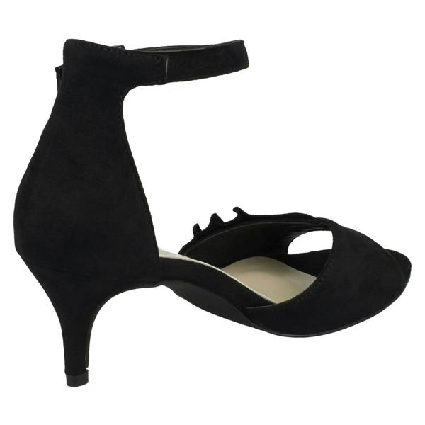 Spot On Ladies Spot On Casual Mid Heel Sandal