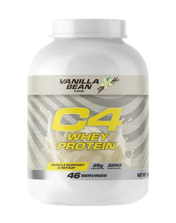 Cellucor C4 Whey Protein, Vanilla Bean - 1587g