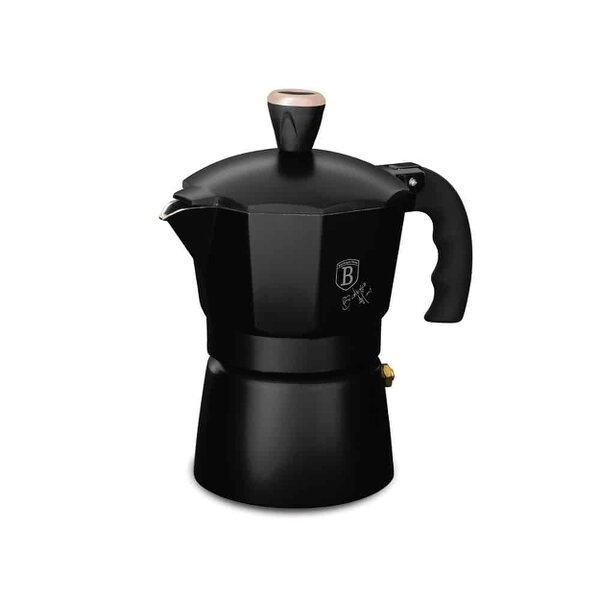 Berlinger Haus Coffee maker, 3 cups BH8560 Black Rose