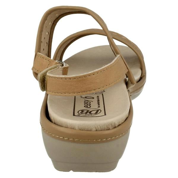 DB Shoes Ladies Easy B Comfortable Strappy Sandals Crete