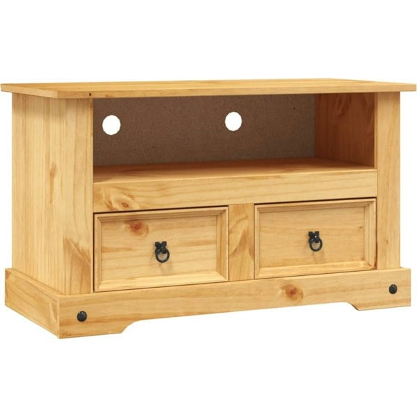 Berkfield TV Cabinet Mexican Pine Corona Range 91x43x56 cm