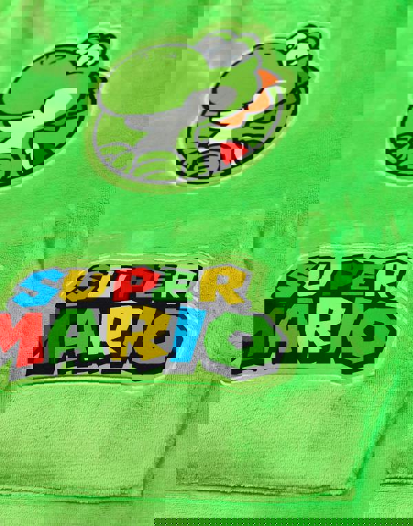 Nintendo Unisex Kids Green Yoshi Blanket Hoodie